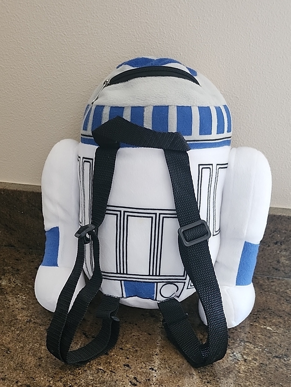 Star Wars Plush Backpack R2D2 - PLUS! R2D2 Storage Container with Handle - Picture 5 of 12